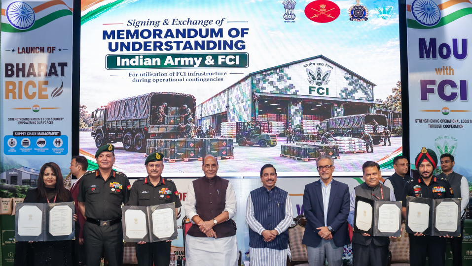 Indian Army launches Bharat Rice initiative to improve troop rations and strengthen supply chains
